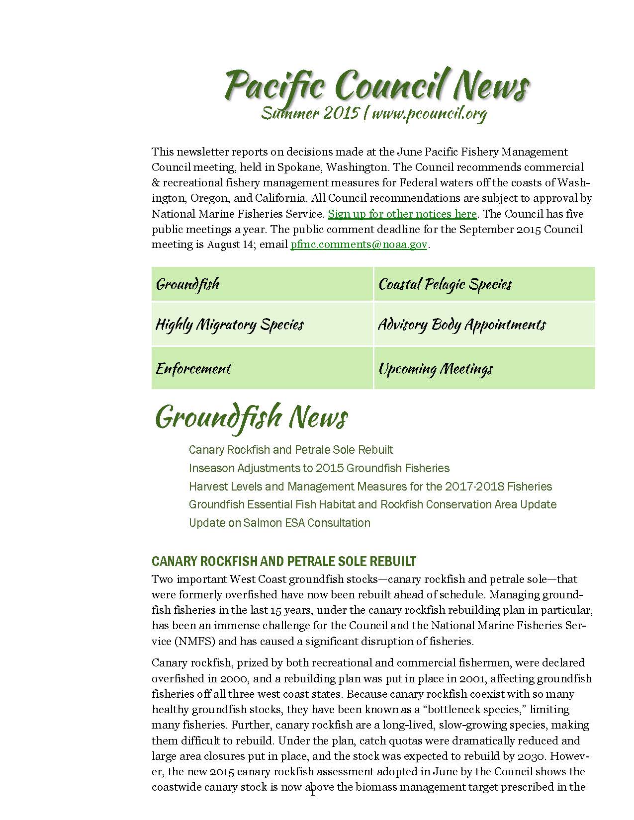 Summer 2015 newsletter jpg